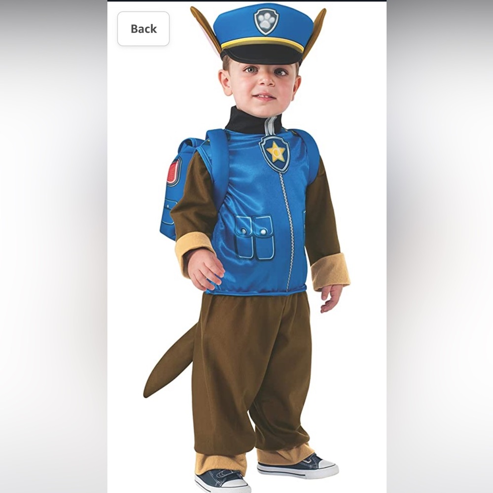 Paw Patrol Chase Costume